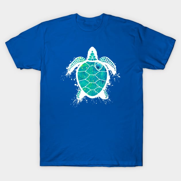 Pour Painted Turtle T-Shirt by ThePourPainter